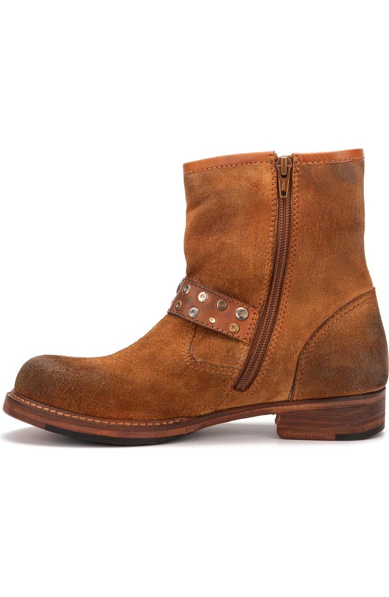 VINTAGE FOUNDRY Miriam Studded Leather Boot, Alternate, color, Tan