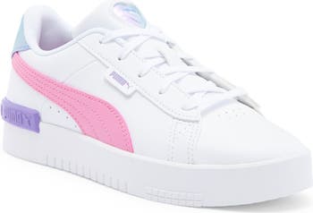 Grade-School Puma store Jada Sequin PS White-Pink Lady 382443 01 Size 3.5