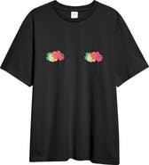 Hommegirls Double Logo Cotton T-Shirt