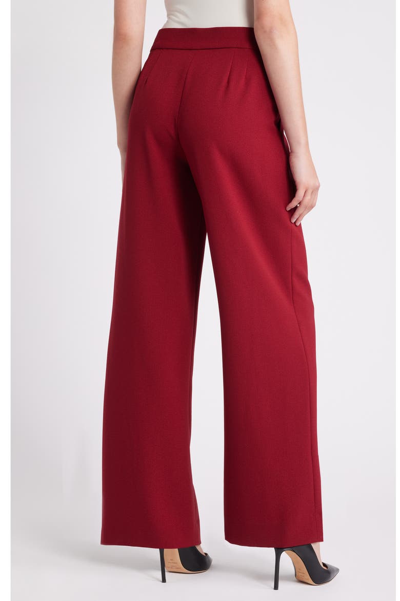 Wide Leg Pants, Alternate, color, MULBERRY