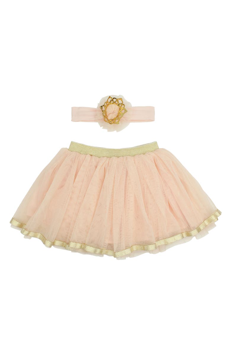 Popatu Tutu Skirt & Headband Set, Main, color,
