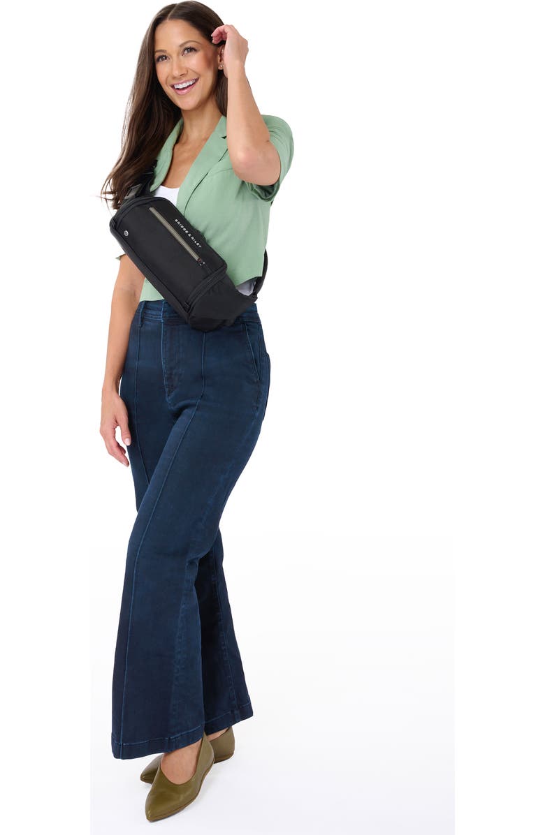 Briggs & Riley HTA Sling Belt Bag, Alternate, color, Black