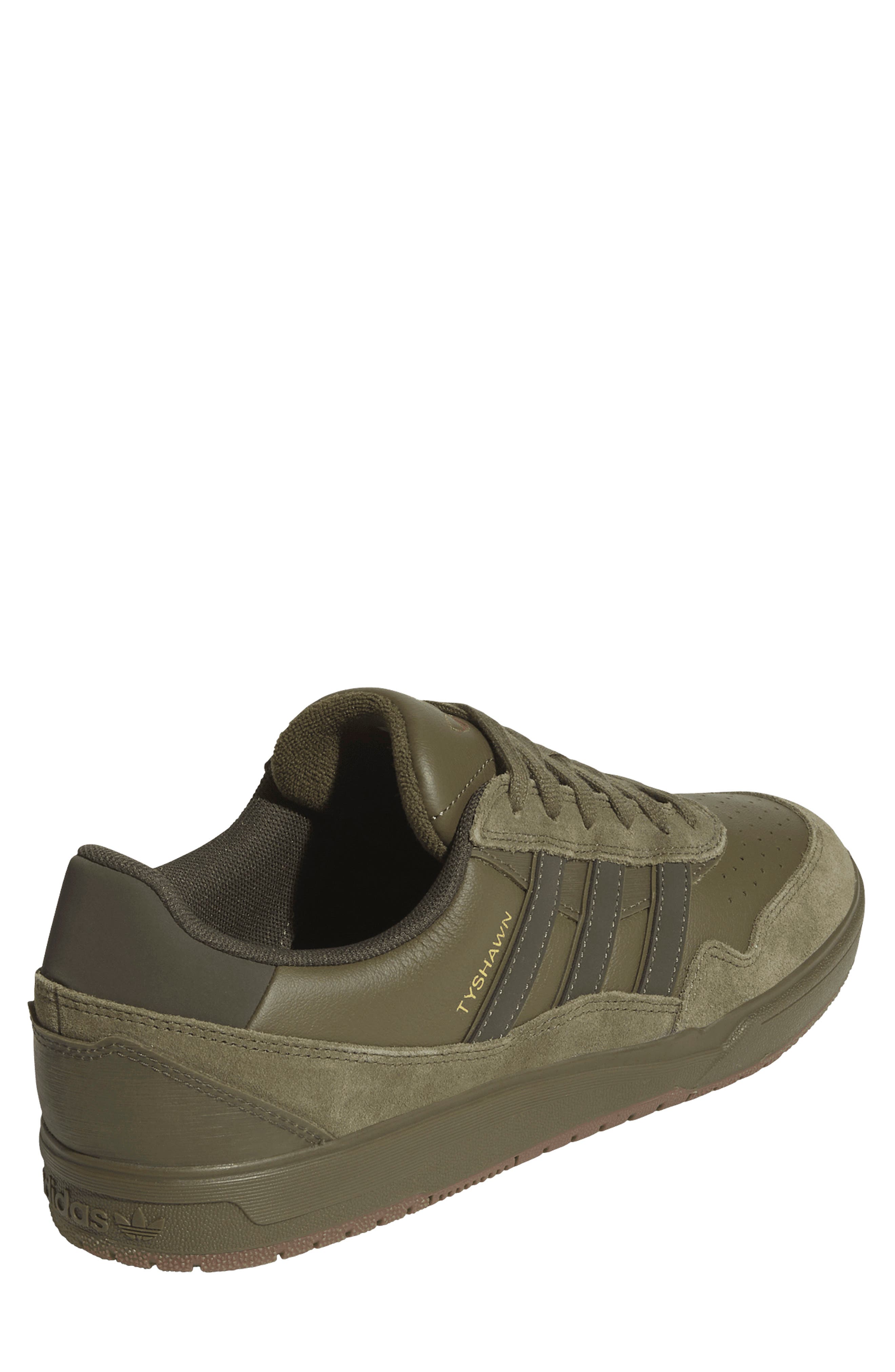 adidas Tyshawn II Skate Sneaker, Alternate, color, Olive Strata