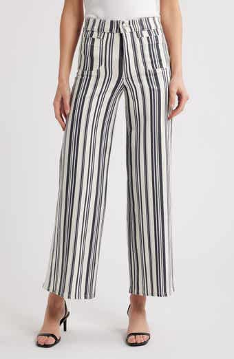 FRAME Le Slim Palazzo Patch Pocket High Waist Wide Leg Jeans