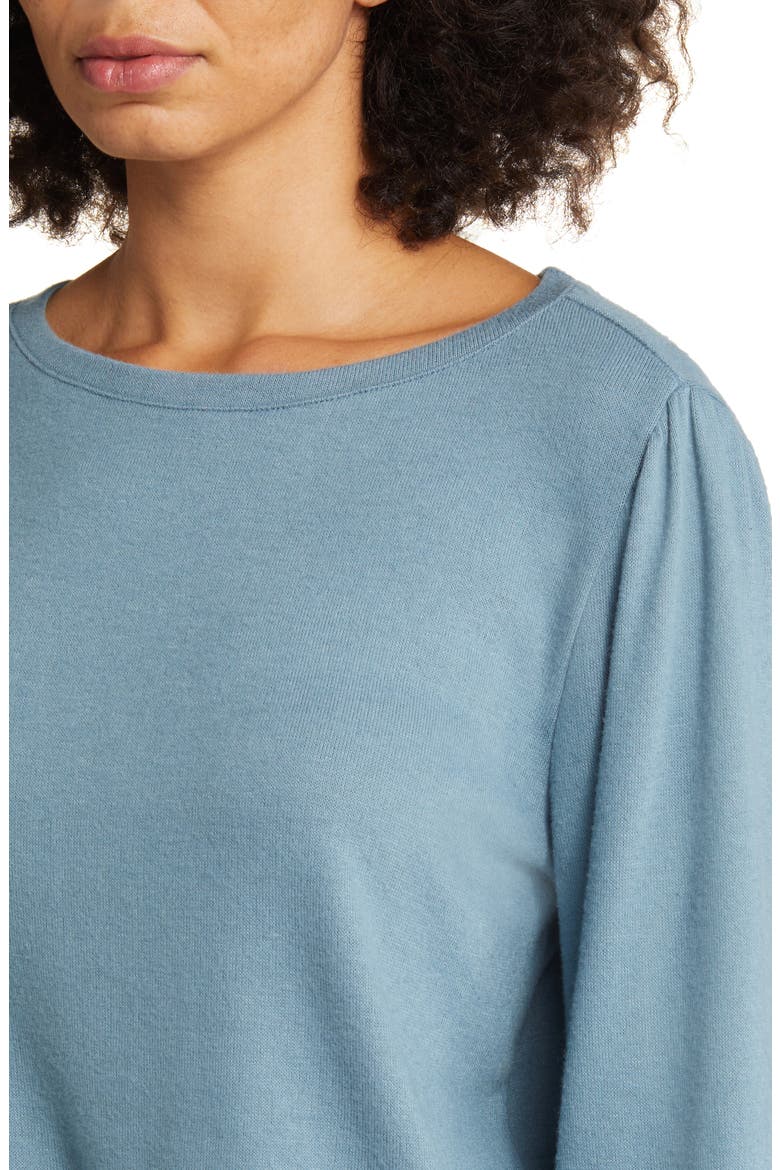 Cozy Knit Top, Alternate, color, BLUE MIRAGE