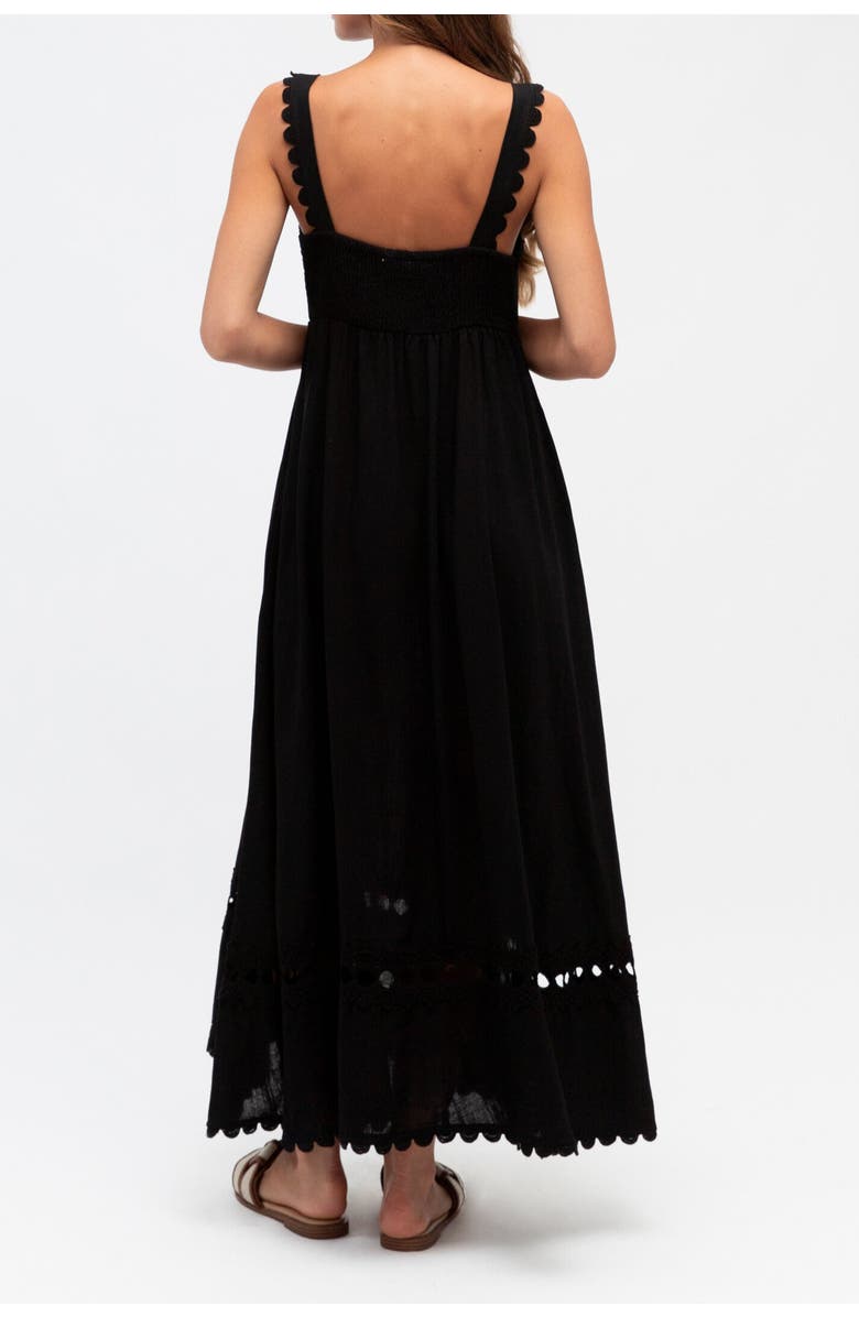 Label of Love Allegra Maxi Dress, Alternate, color, Black