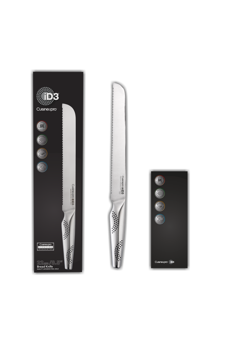 Cuisine::pro<sup>®</sup> iD3<sup>®</sup> 8.5" Bread Knife, Alternate, color, Silver
