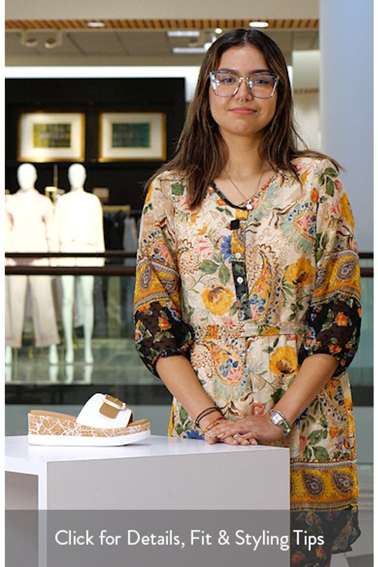 Taelyn Slide Platform Sandal video