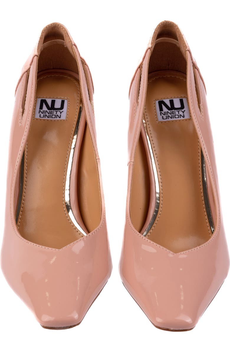 NINETY UNION Viper Block Heel Pump, Alternate, color, Blush
