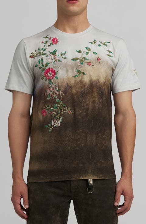 Rainbow Room Cotton Graphic T-Shirt