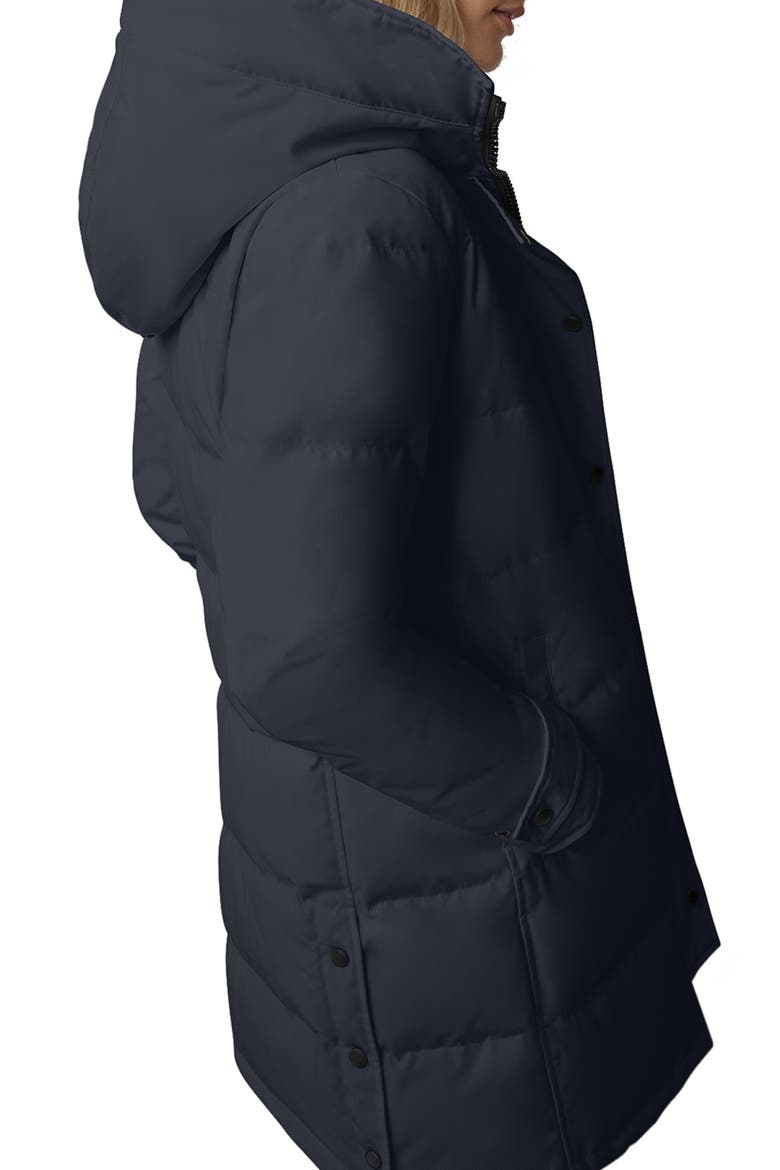 Shelburne Water Resistant 625 Fill Power Down Parka, Alternate, color, ATLANTIC NAVY