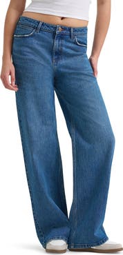 Wrangler Western High Waist Wide Leg Jeans