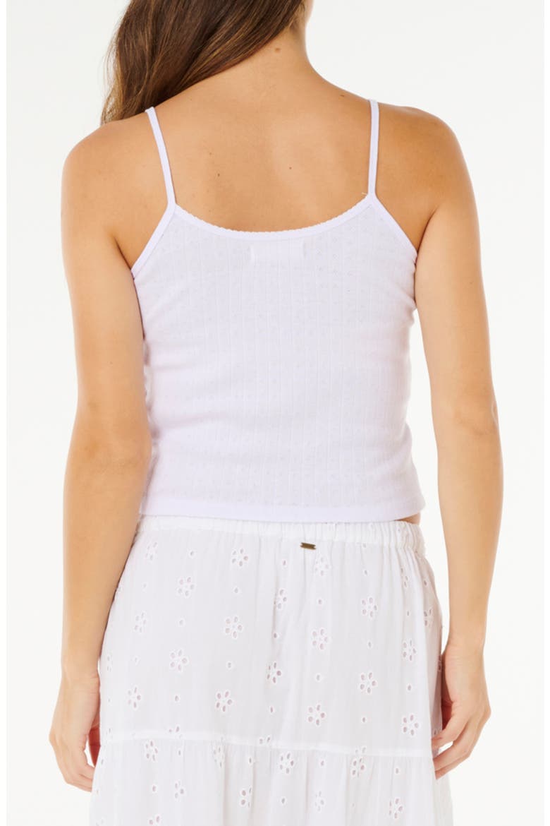 Poolside Pointelle Camisole, Alternate, color, OPTICAL WHITE
