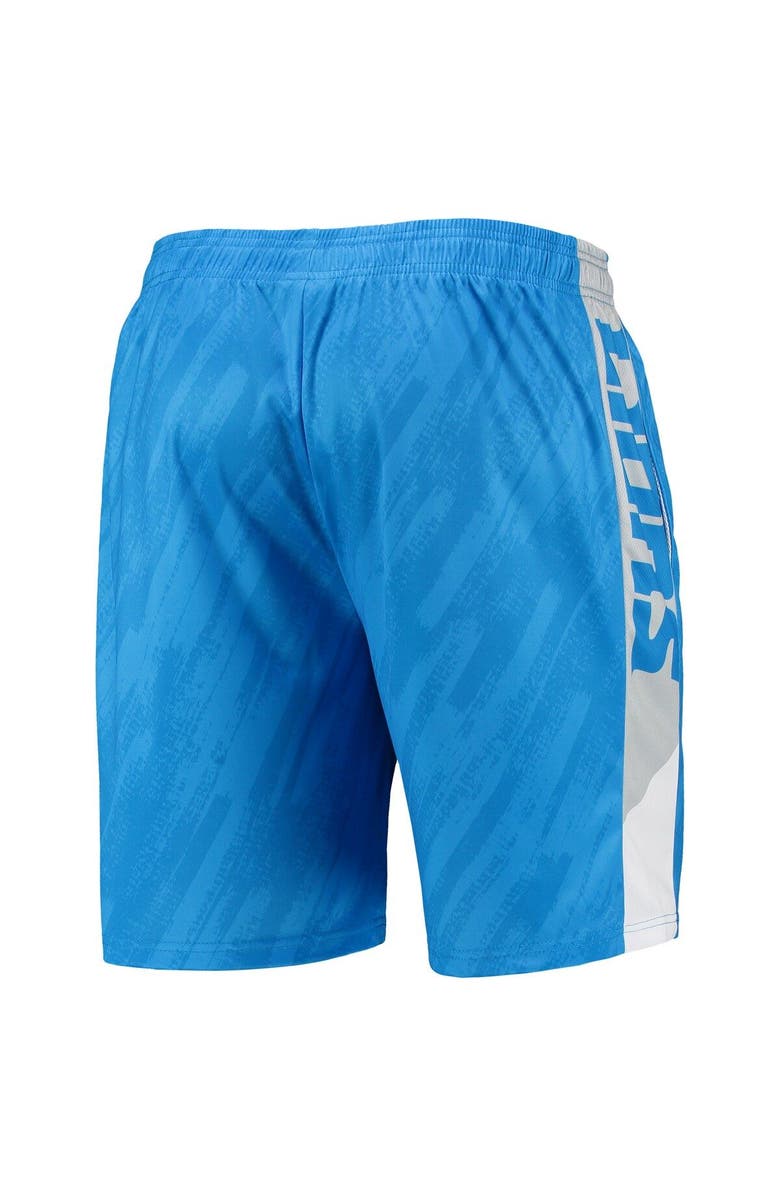 FOCO Men's FOCO Blue Detroit Lions Static Mesh Shorts, Alternate, color,