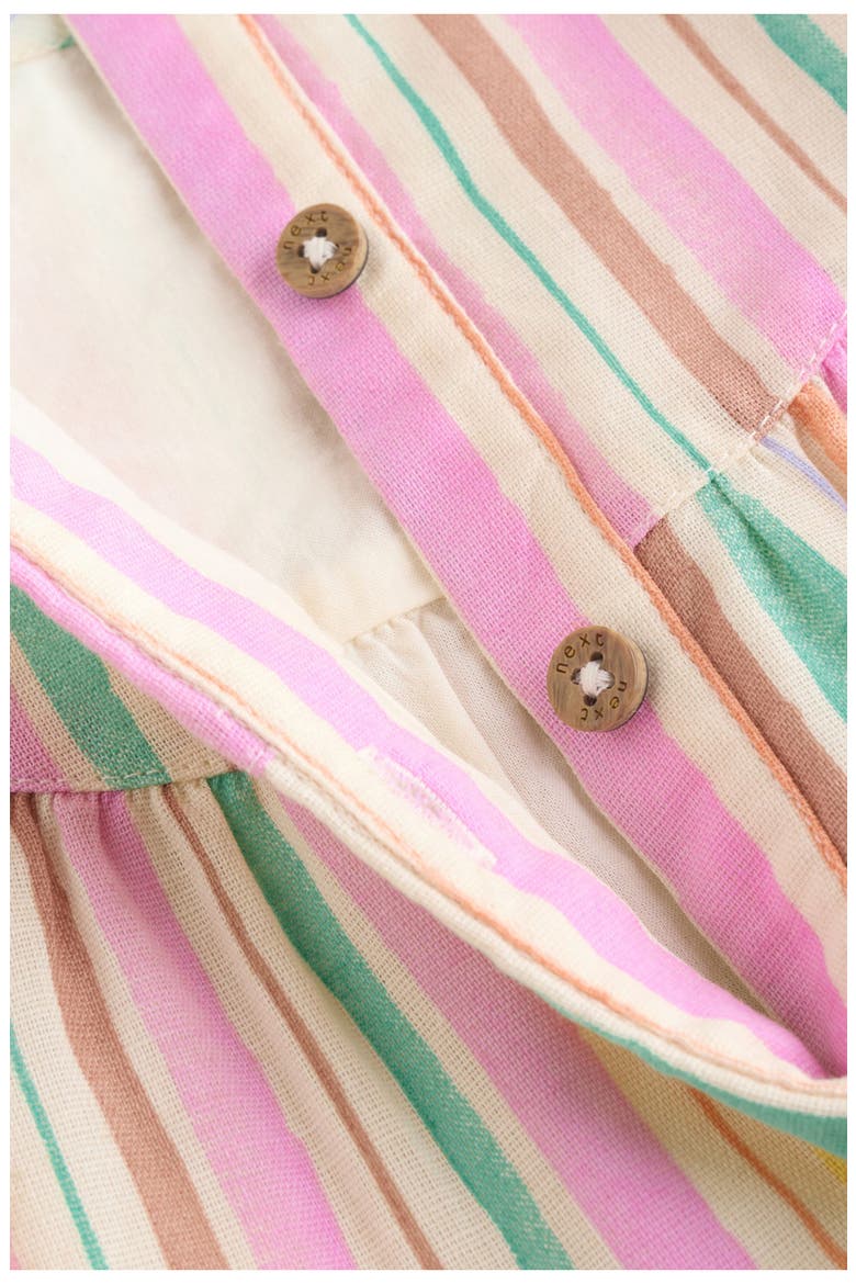 Rainbow Stripe Dress, Alternate, color, MULTI