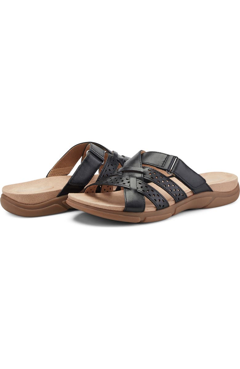 Easy Spirit Melinna Slide Sandal, Alternate, color, Black