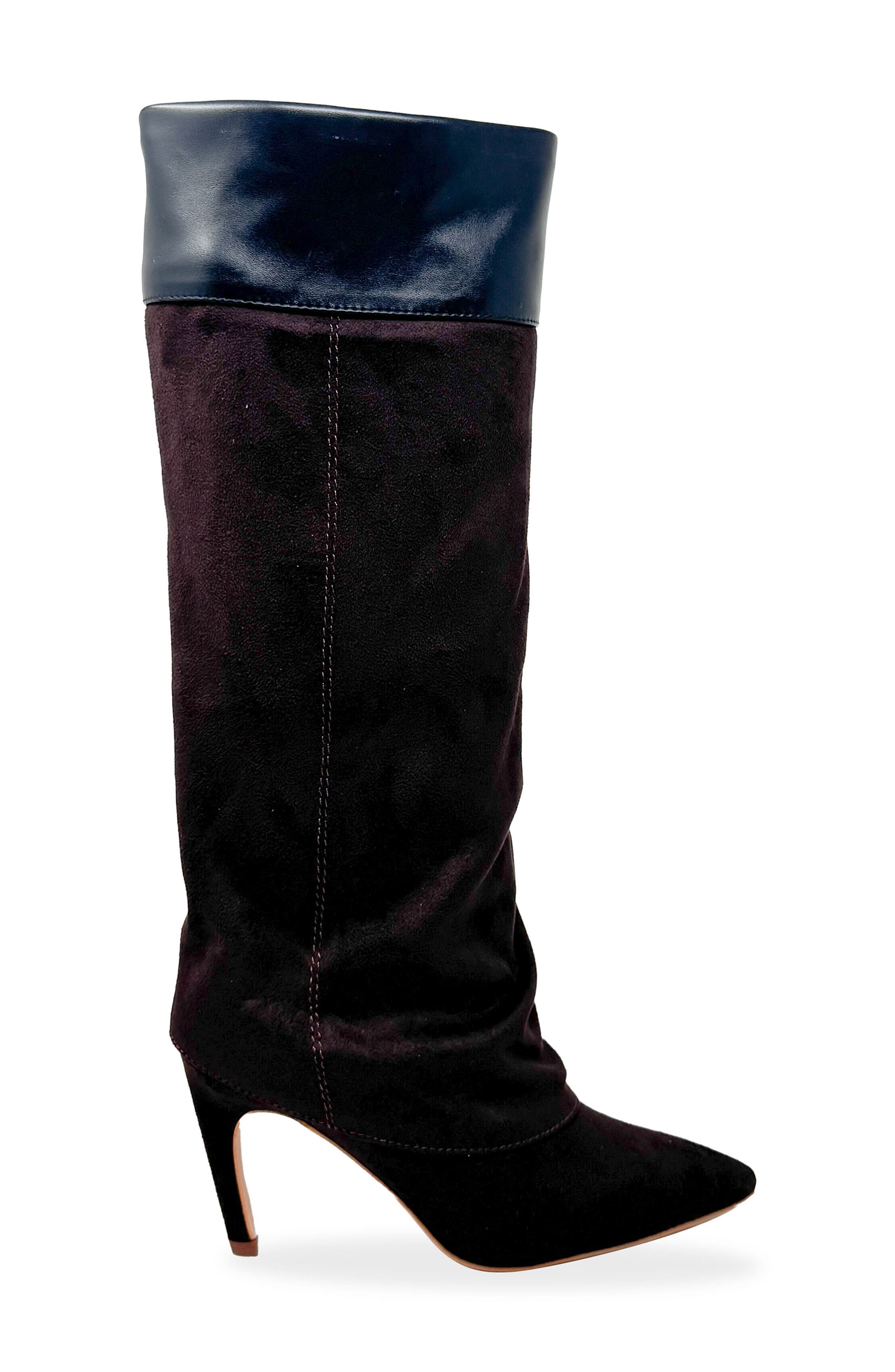 CHASE AND CHLOE Slouch Boot, Alternate, color, Brown