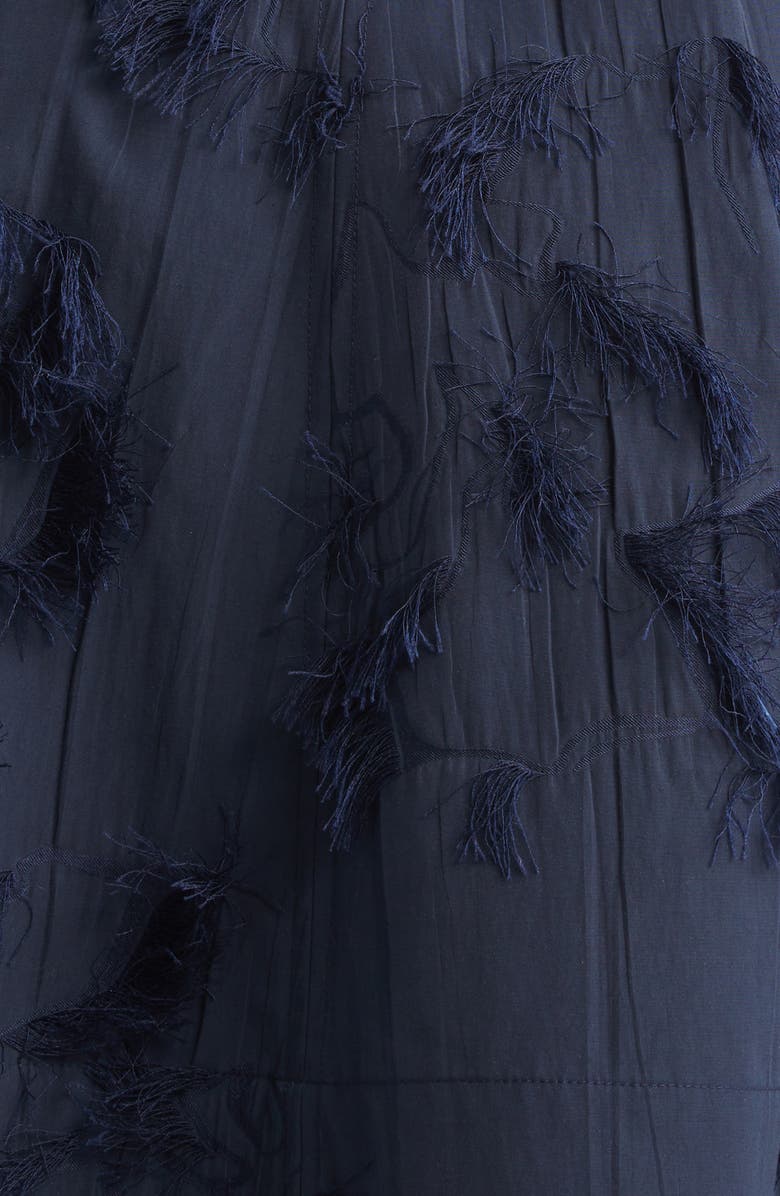 Jason Wu Collection Sleeveless Fil Coupé Minidress, Alternate, color, Ultra Navy