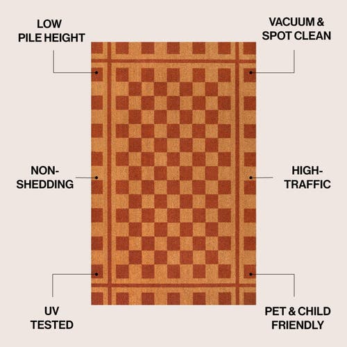 Jonathan Y Peater Classic Casual Commerical Natural Coir Mat Indoor/outdoor In Brown