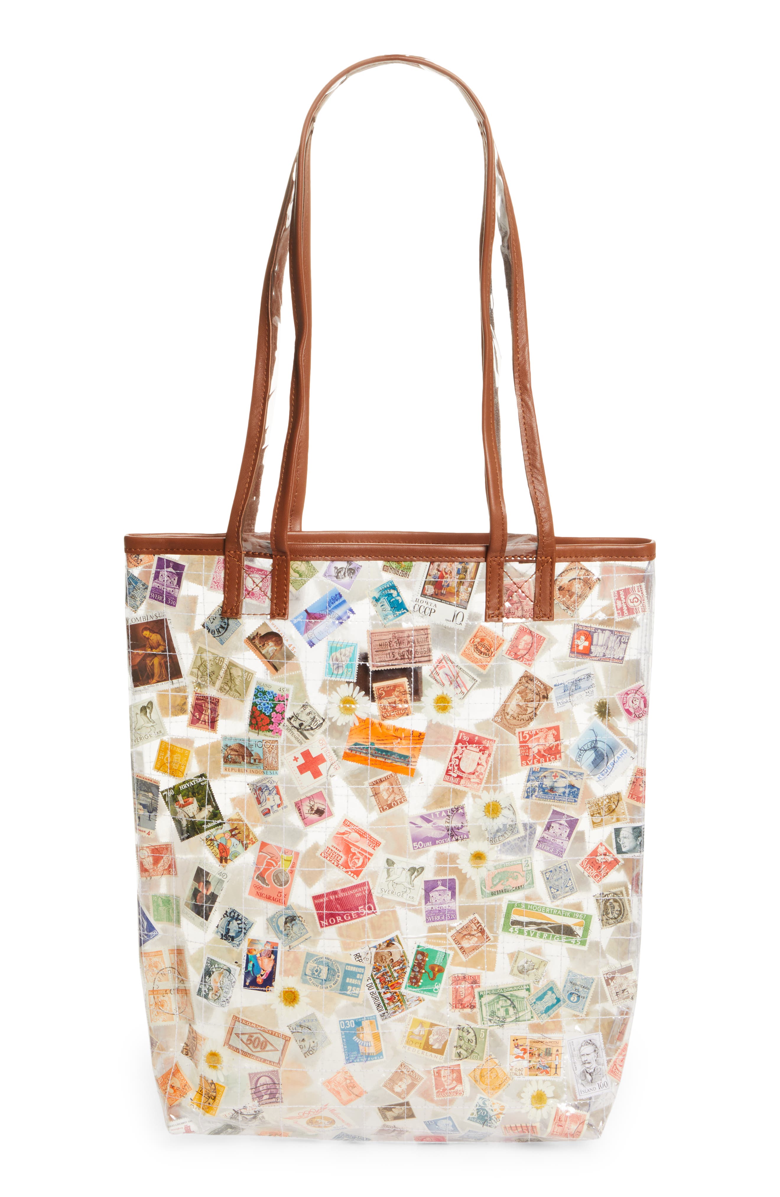 Dauphinette Stamp Tote, Main, color, 