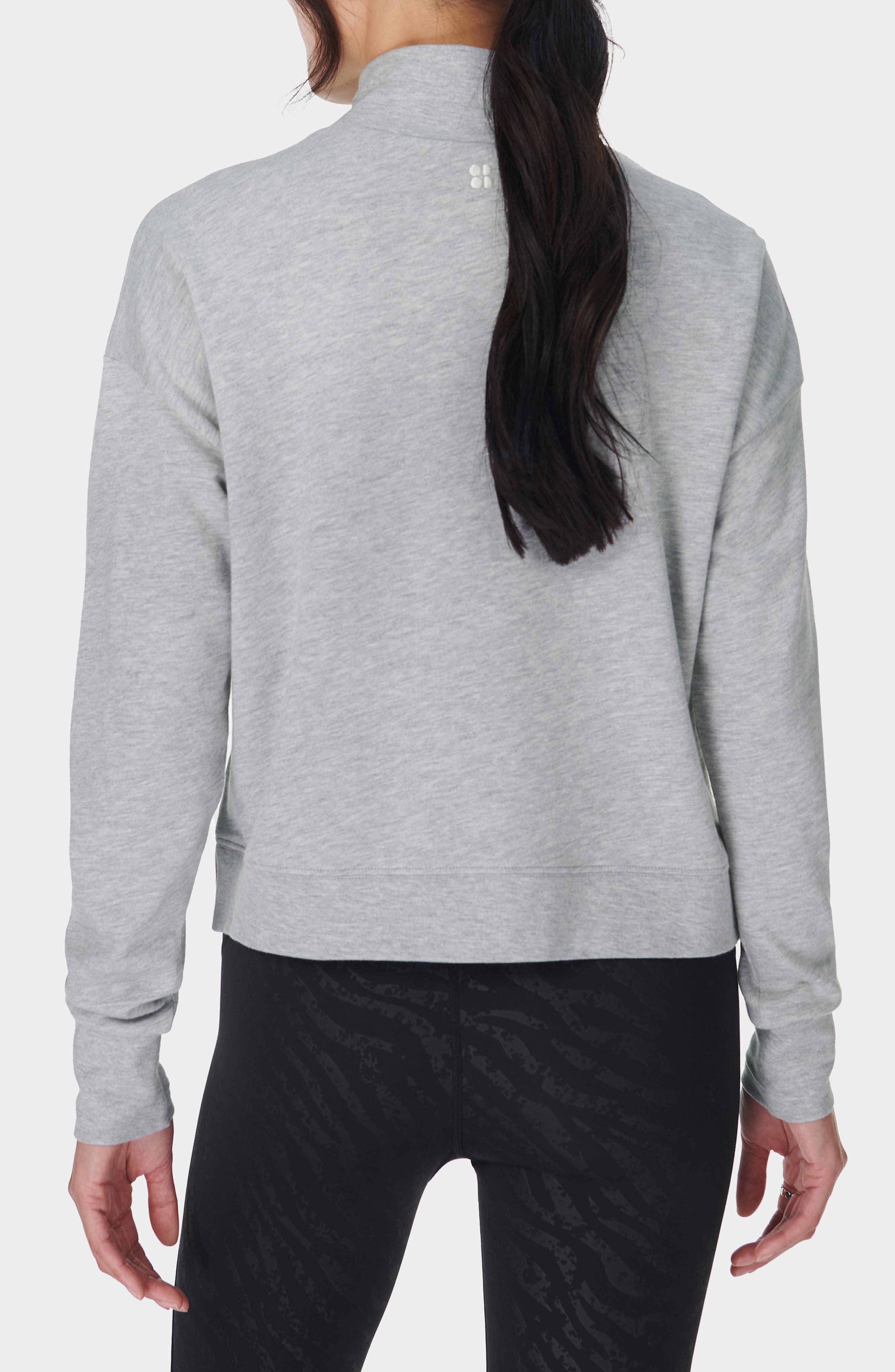 After Class Cotton Turtleneck Crop Sweatshirt - image 2