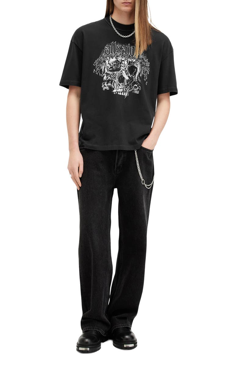 AllSaints Morph Cotton Graphic T-Shirt, Alternate, color,