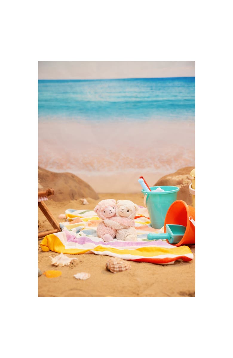 Warmies Llama Hugs Plush Toy, Alternate, color, Pink/White