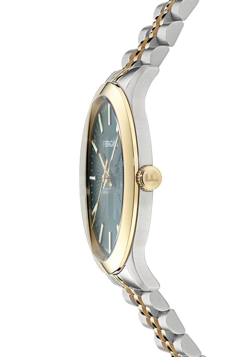 Duo Two-Tone Bracelet Watch, 40mm, Alternate, color, TWO TONE