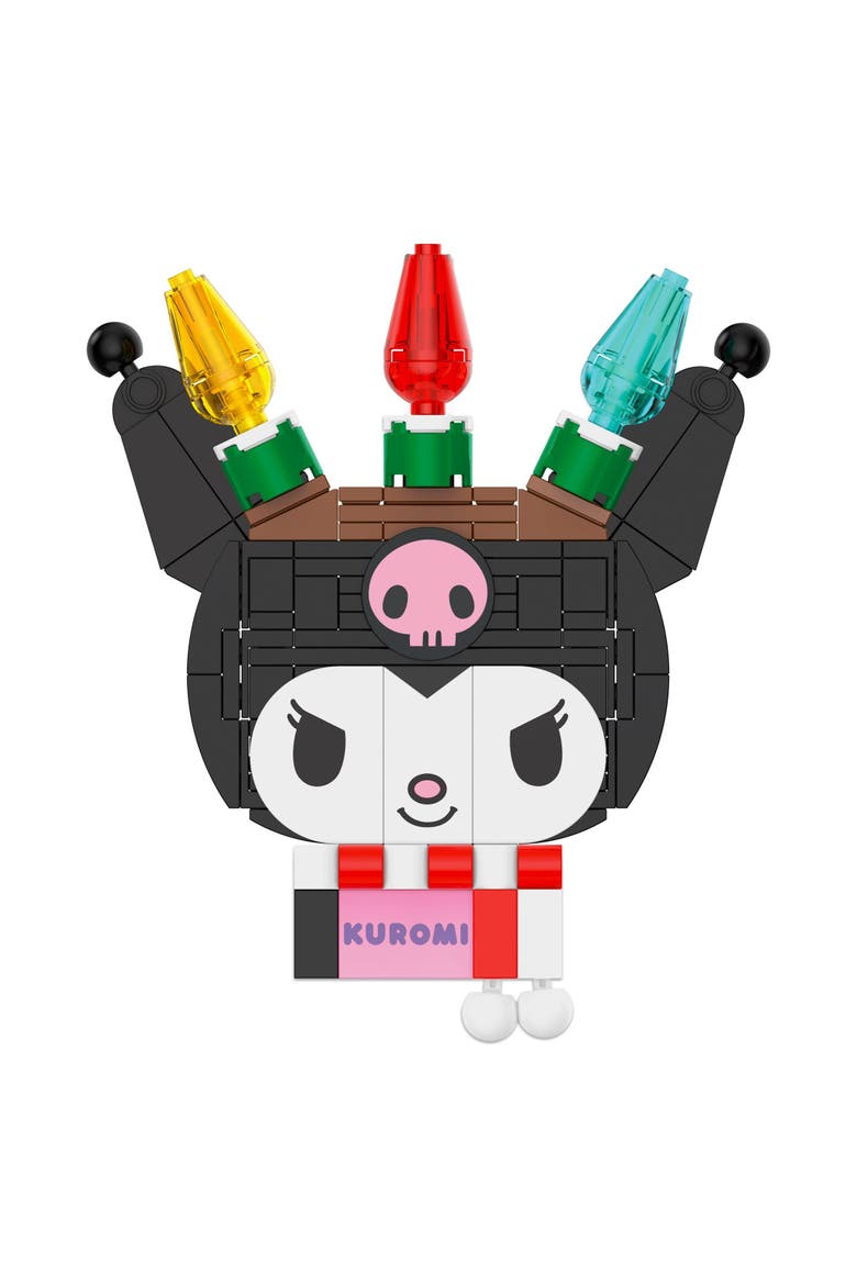 Hello Kitty Kuromi Decoration Building Set, Alternate, color, Pink