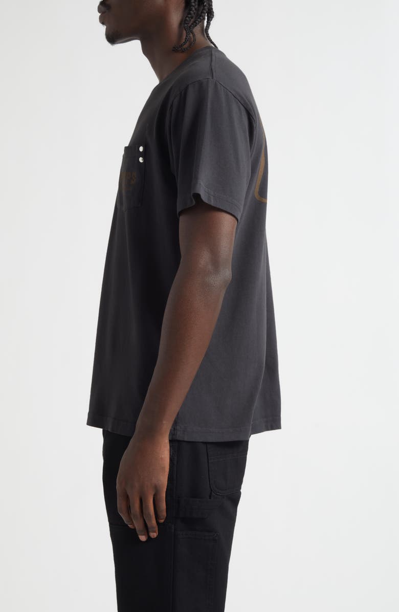 PHIPPS Hard Workwear Pocket Graphic T-Shirt, Alternate, color, Black
