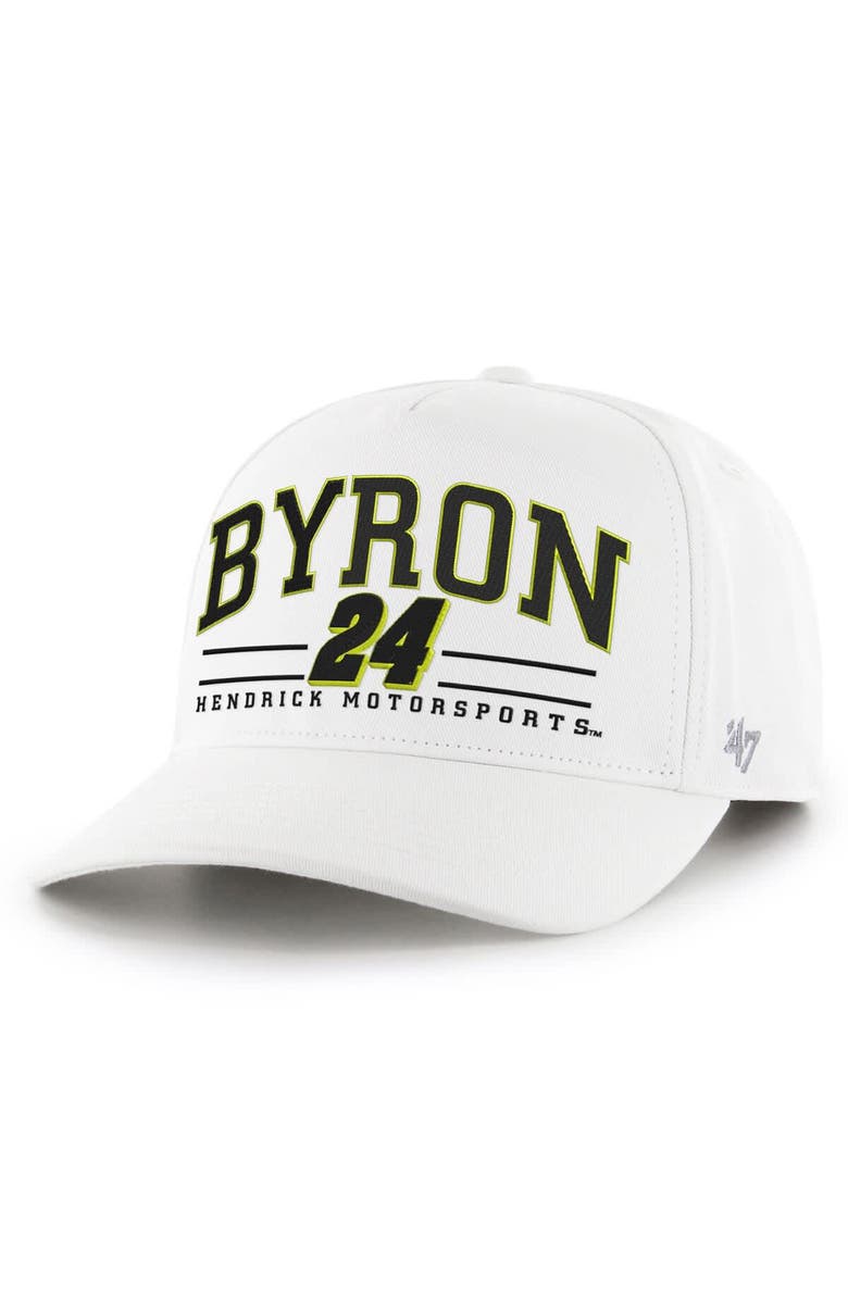 '47 Men's '47 White William Byron Roscoe Hitch Adjustable Hat, Main, color, White