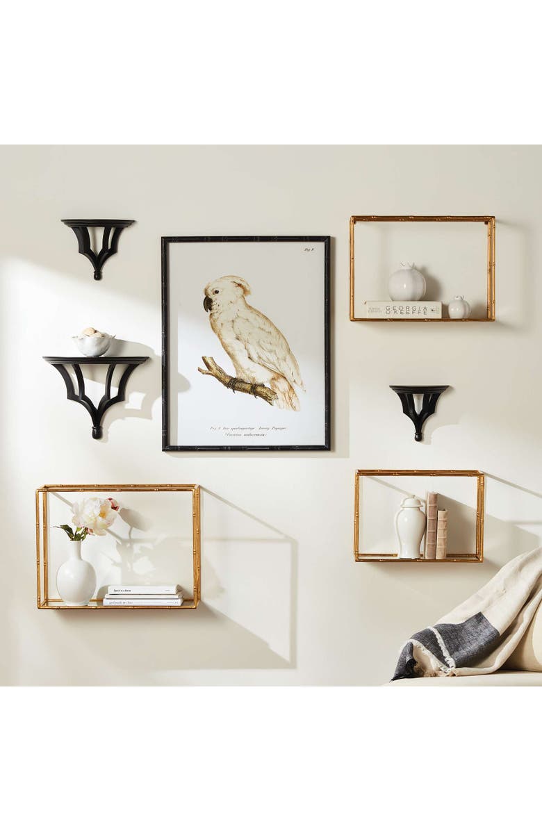 Napa Home & Garden Daphne Mirrored Wall Shelves Set Of 3, Alternate, color, 