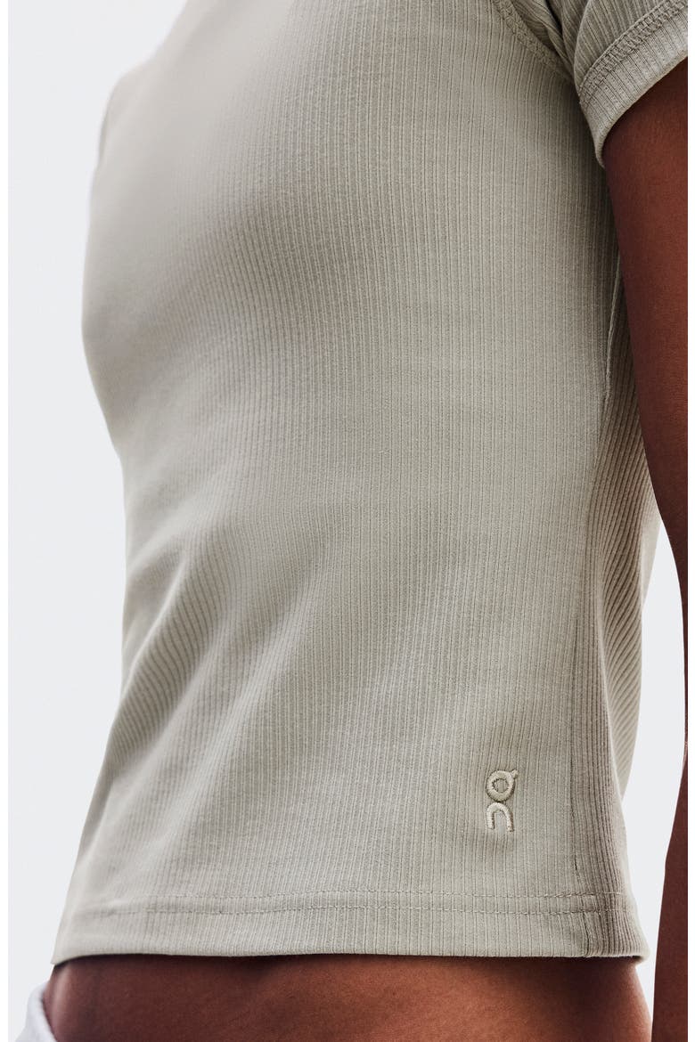 x Zendaya All Day Rib T-Shirt, Alternate, color, BRUME