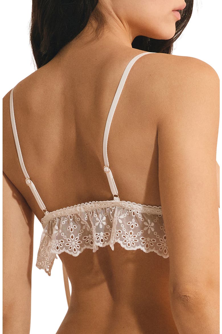 Jane Embroidered Bralette, Alternate, color, ECRU