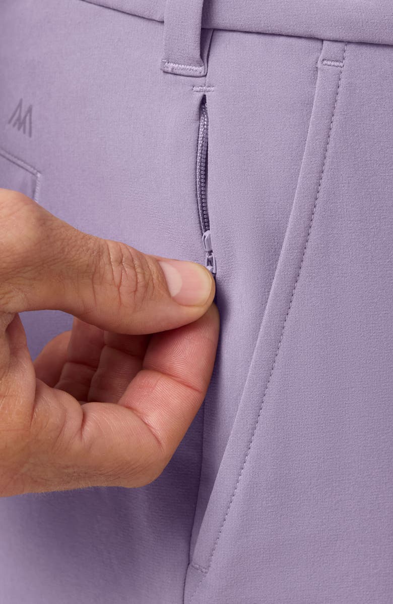 Mizzen+Main Helmsman Flat Front Performance Golf Shorts, Alternate, color, 