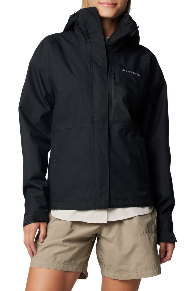Columbia Hikebound II Waterproof Jacket, Main, color, Black