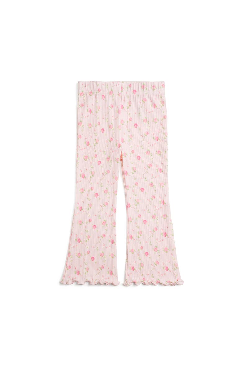 Sweet Wink Pink Rose Flare Legging, Main, color, Light Pink