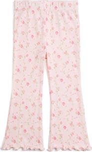 Sweet Wink Pink Rose Flare Legging