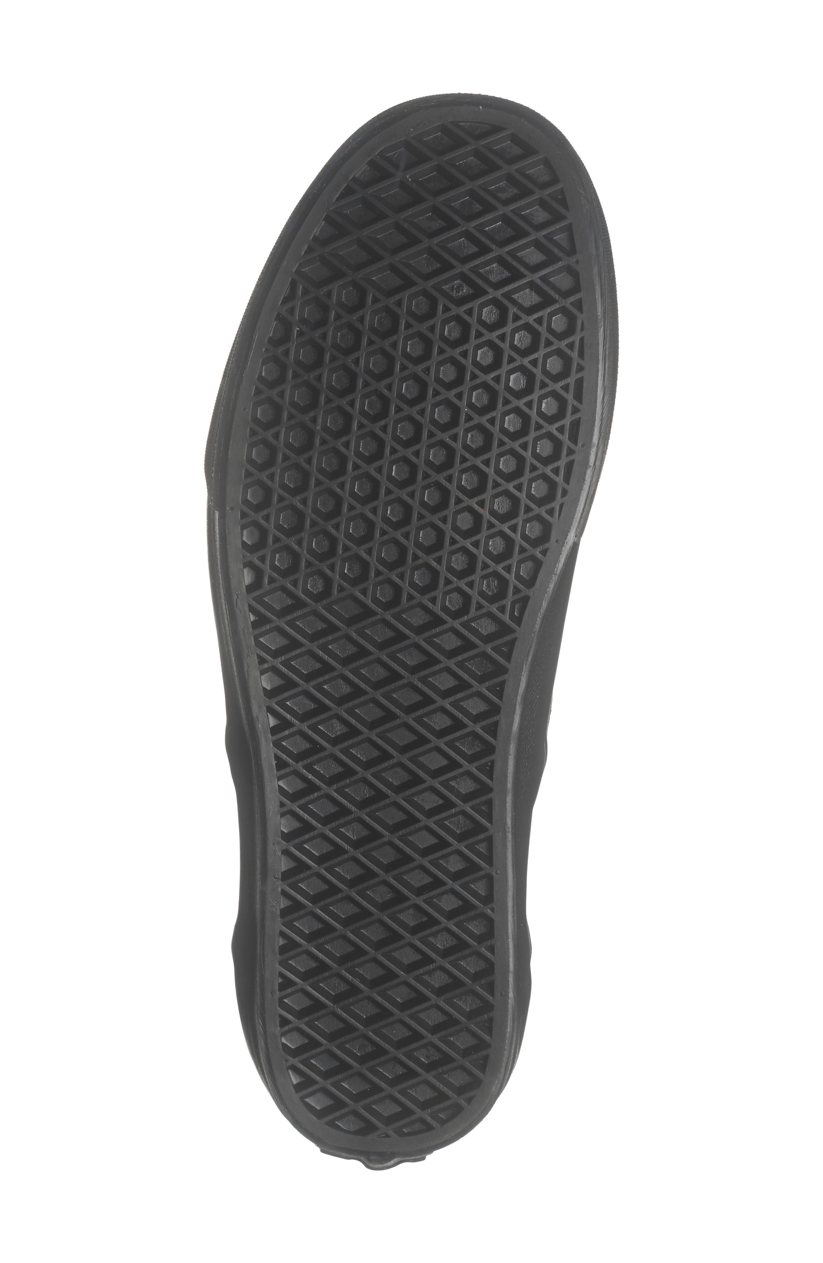 Authentic Sneaker, Alternate, color, BLACK/GRAY