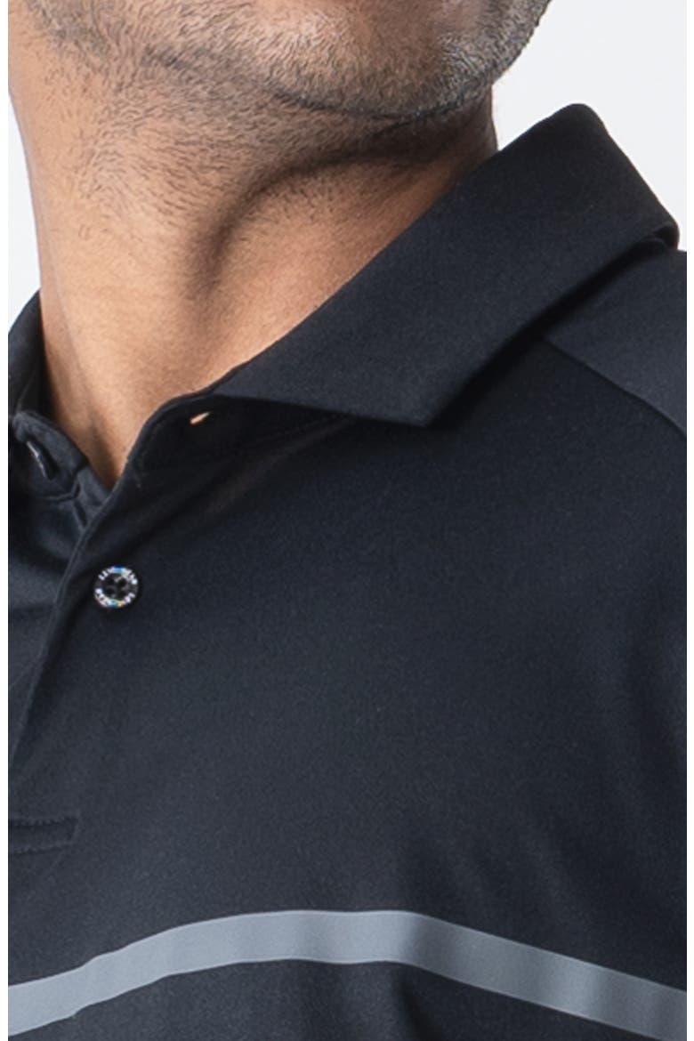 Sector Polo, Alternate, color, BLACK