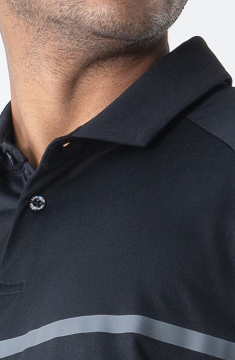 LEVELWEAR Sector Polo, Alternate, color, Black