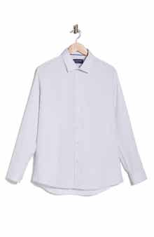 DYLAN PARK Slim Fit Perfect Stretch Long Sleeve Button Down Shirt