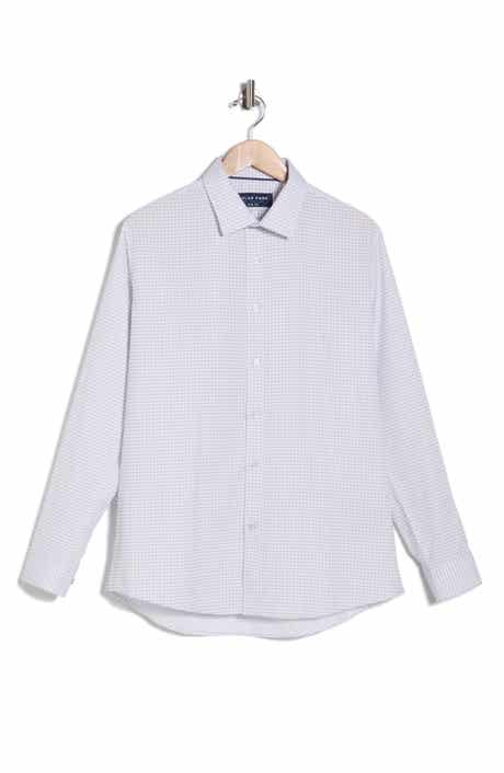 DYLAN PARK Slim Fit Perfect Stretch Long Sleeve Button Down Shirt