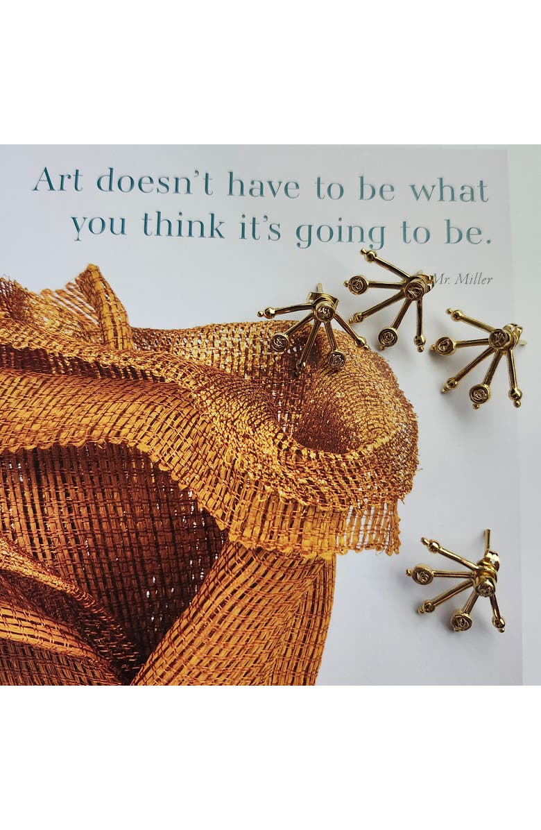 Daniela Millan Jewelry Constellation Ear Jacket Earrings, Alternate, color, Gold