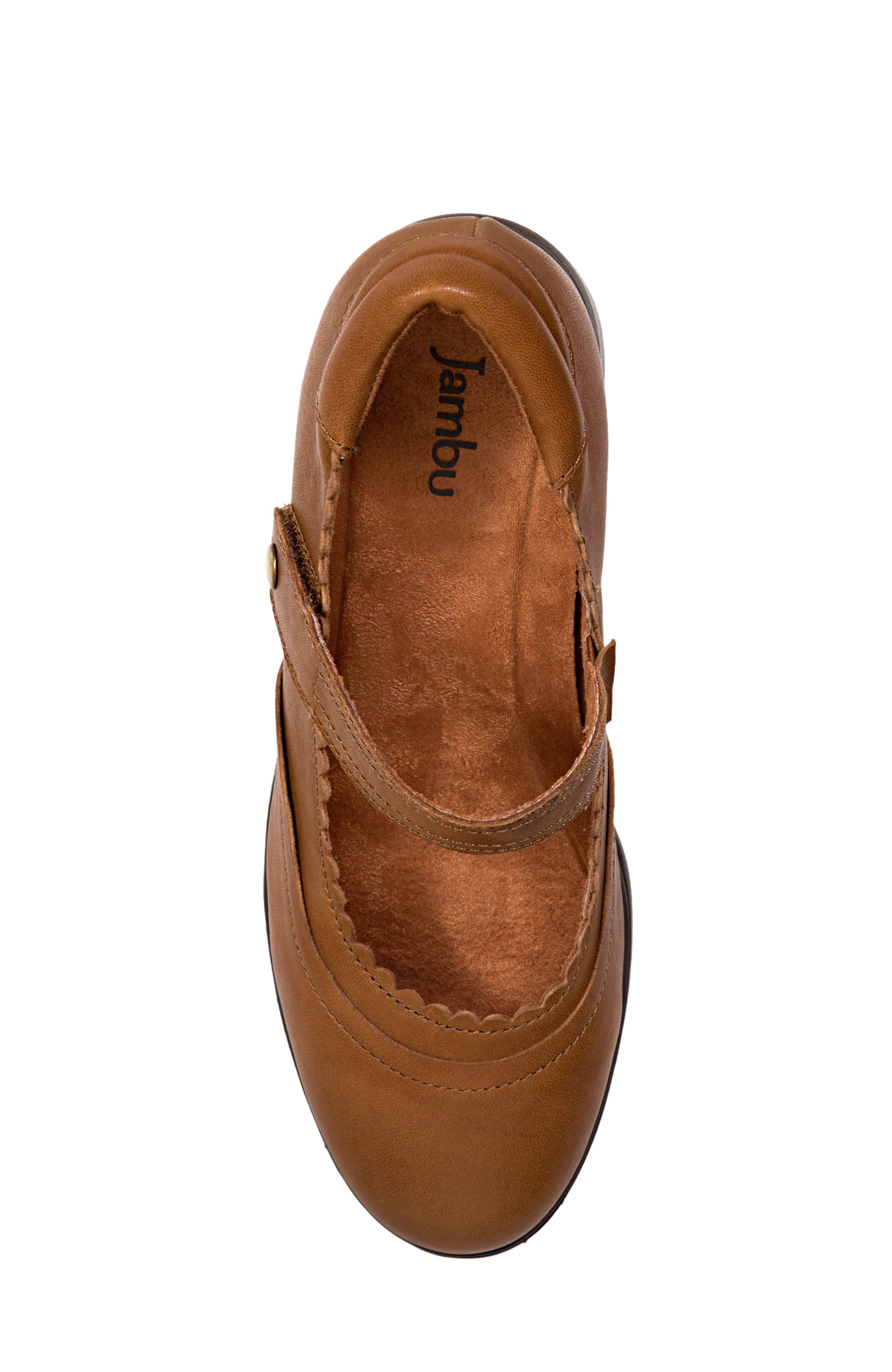 Jambu Vanessa Casual Heel Mary Jane, Alternate, color, Dark Tan
