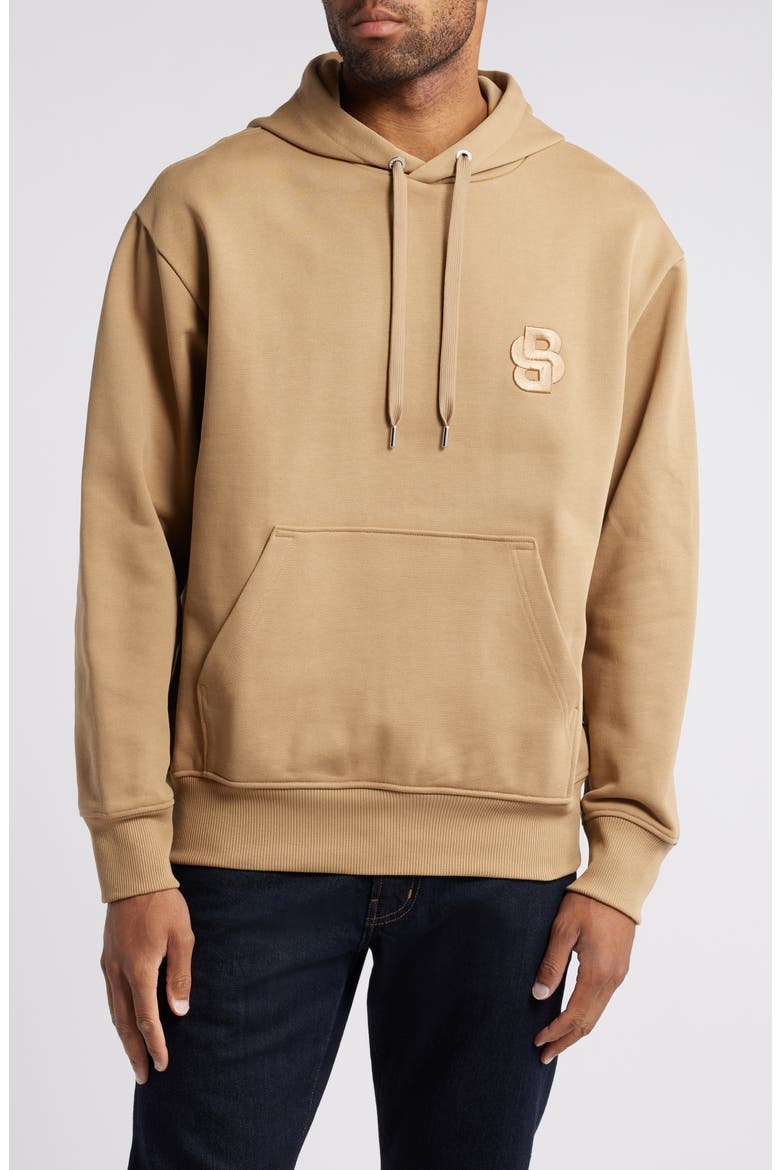 C-Sullivan Logo Hoodie, Main, color, OPEN BGE