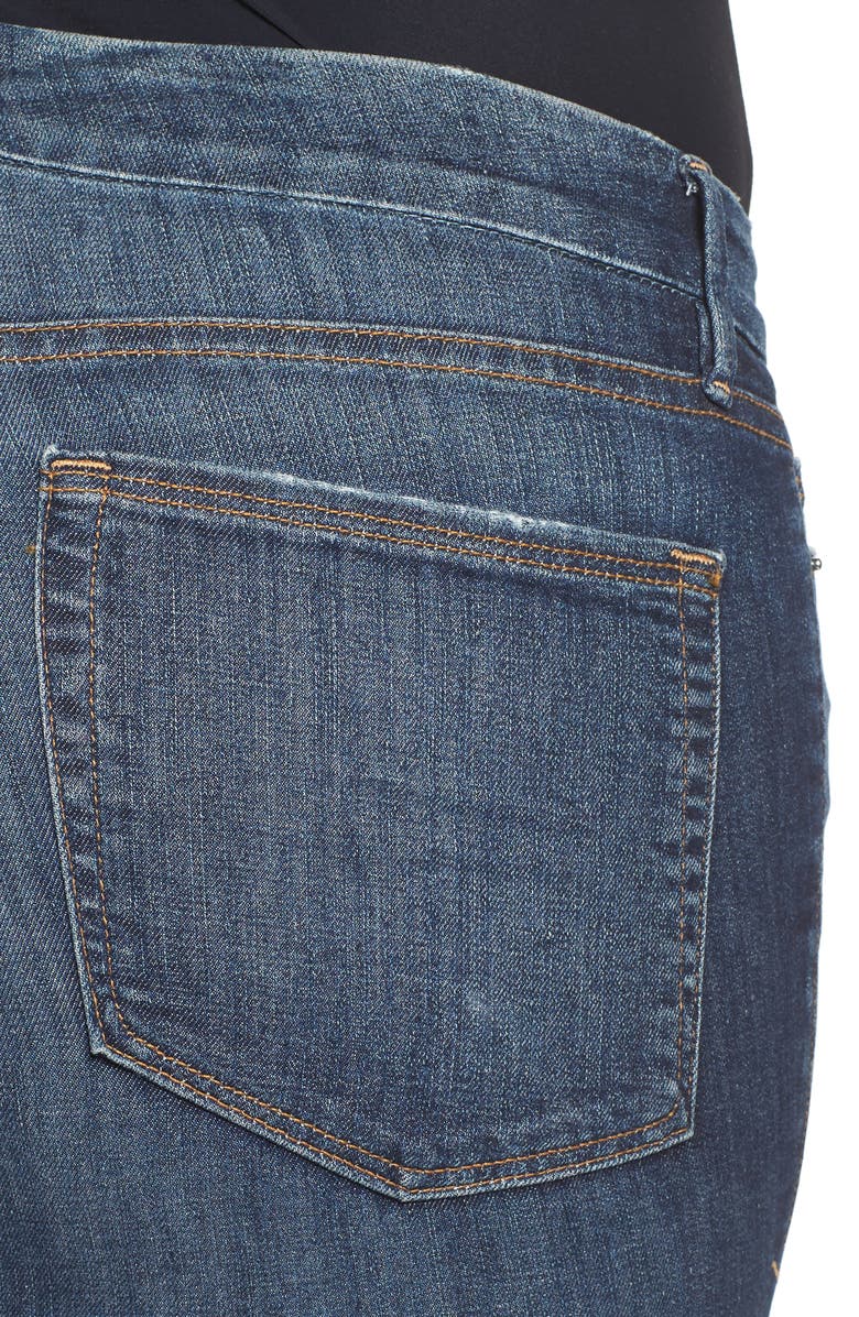 Good American Good Legs High Rise Crop Skinny Jeans, Alternate, color,