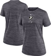 Nike Women's Nike Charcoal Chicago White Sox City Connect Practice Velocity T-Shirt