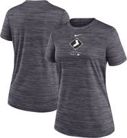 Nike Women's Nike Charcoal Chicago White Sox City Connect Practice Velocity T-Shirt