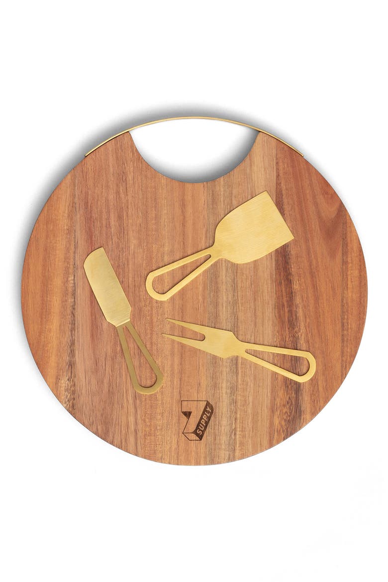 Magnetic Charcuterie Board, Alternate, color, WOOD